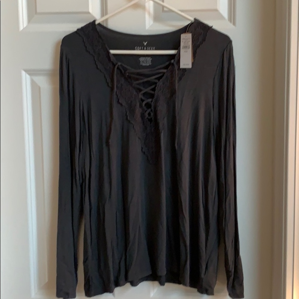 Soft & Sexy gray long sleeve